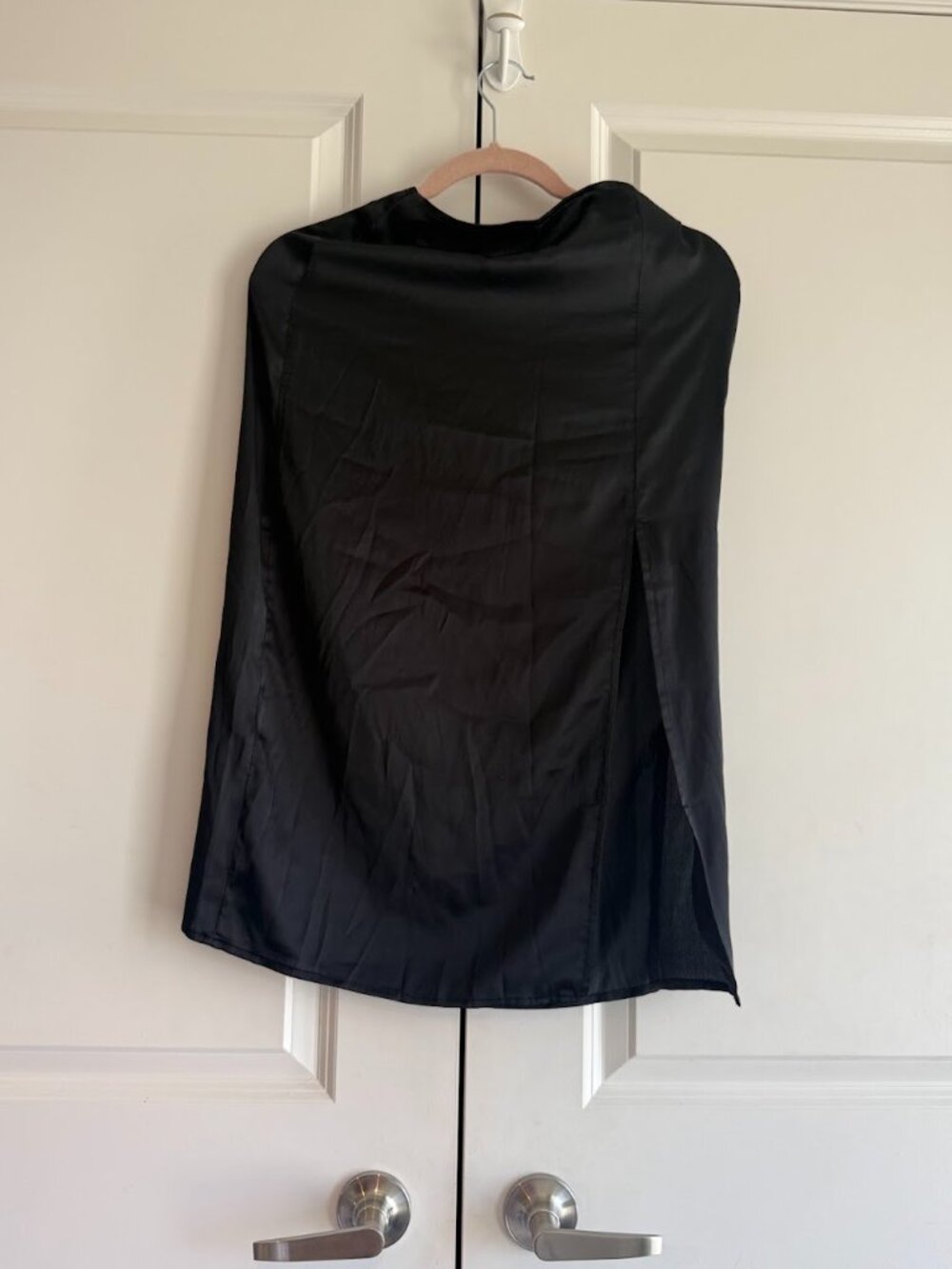 Abercrombie Skirt - Black Silk